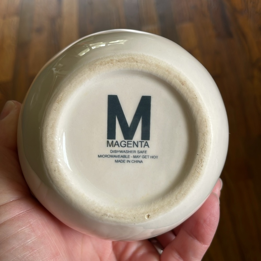 🌎 Magenta “SUGAR” Cute and Dimply Canister White Black Lettering (G1) - Picture 7 of 10
